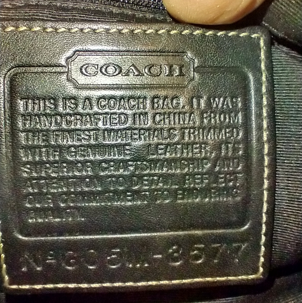 Coach handbag - Picture 3 of 3